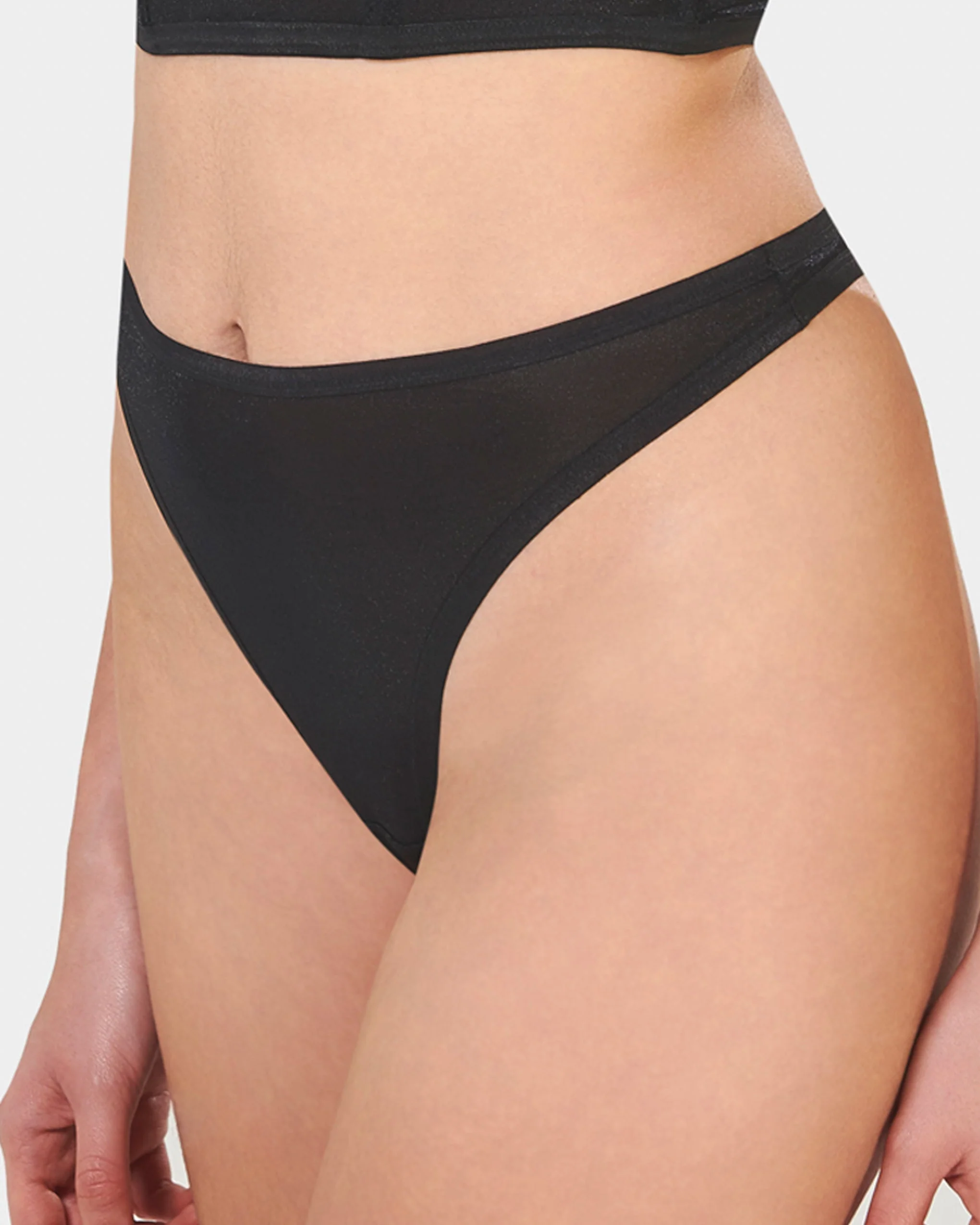 Thena High-Waist Thong Black - Image 7