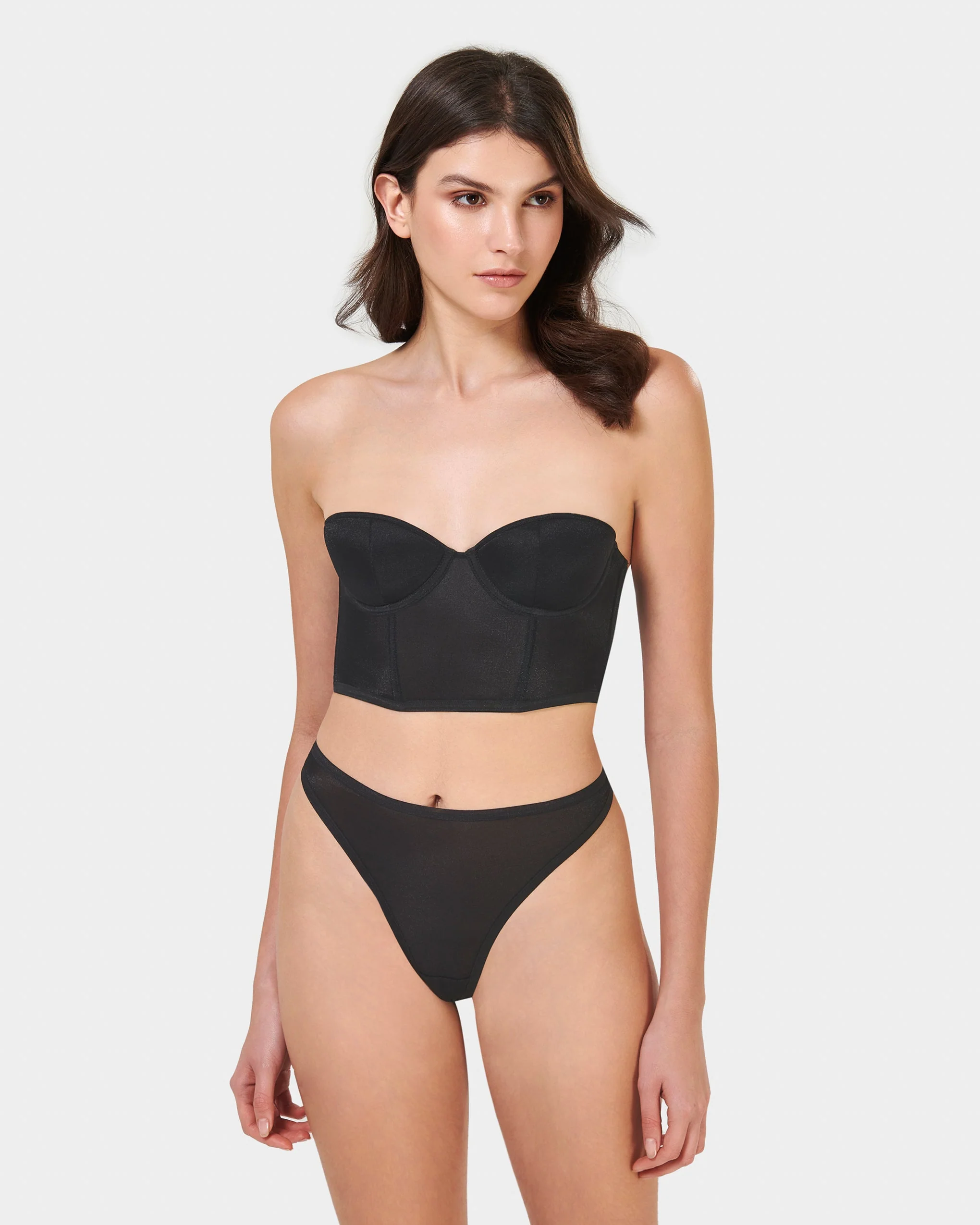 Thena High-Waist Thong Black - Image 9