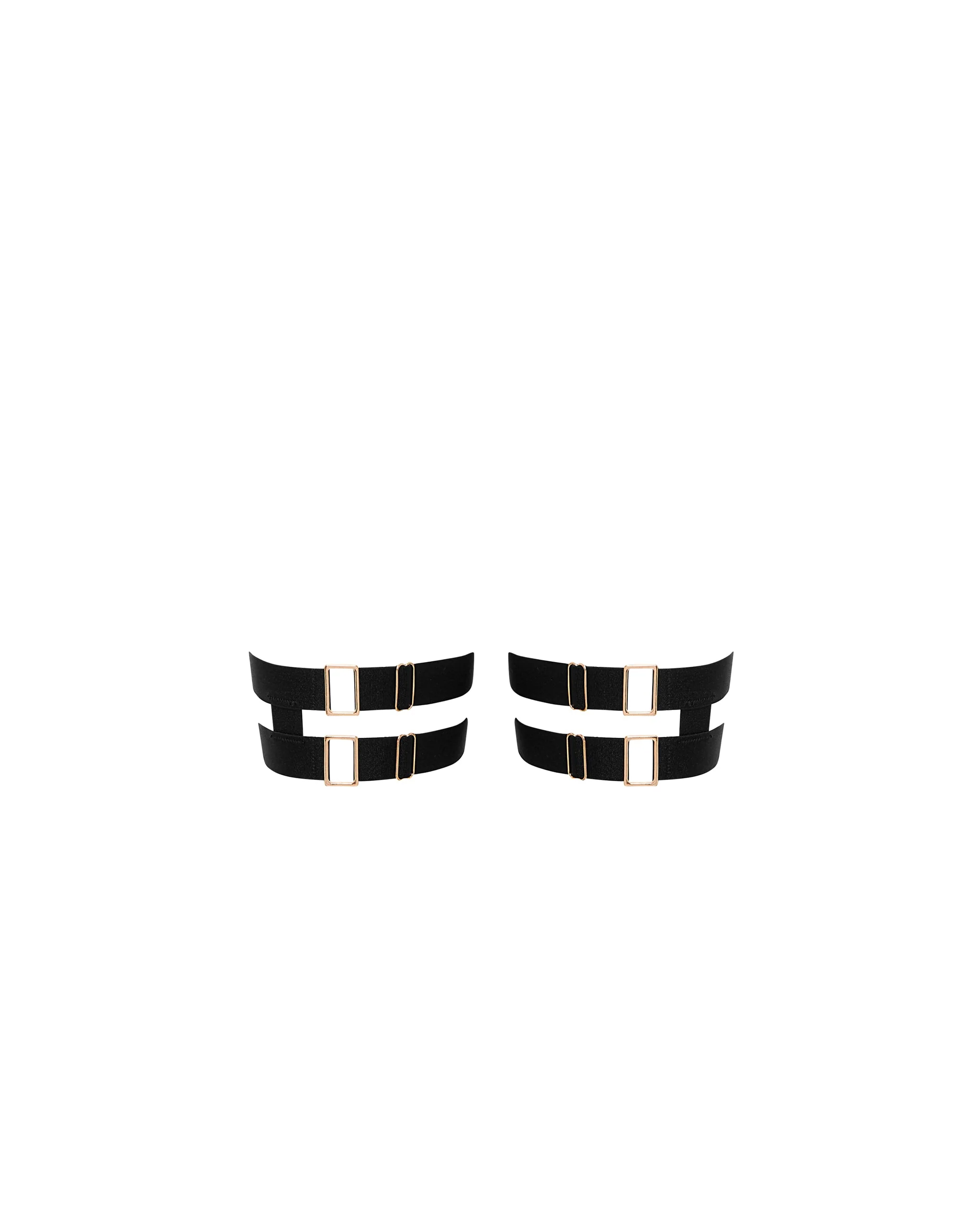 Trinity Thigh Garters Black - Image 5