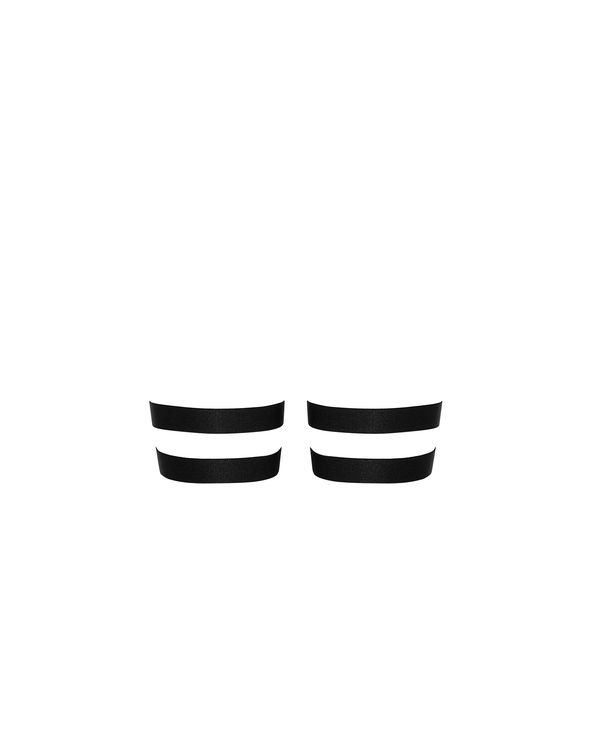 Trinity Thigh Garters Black - Image 6