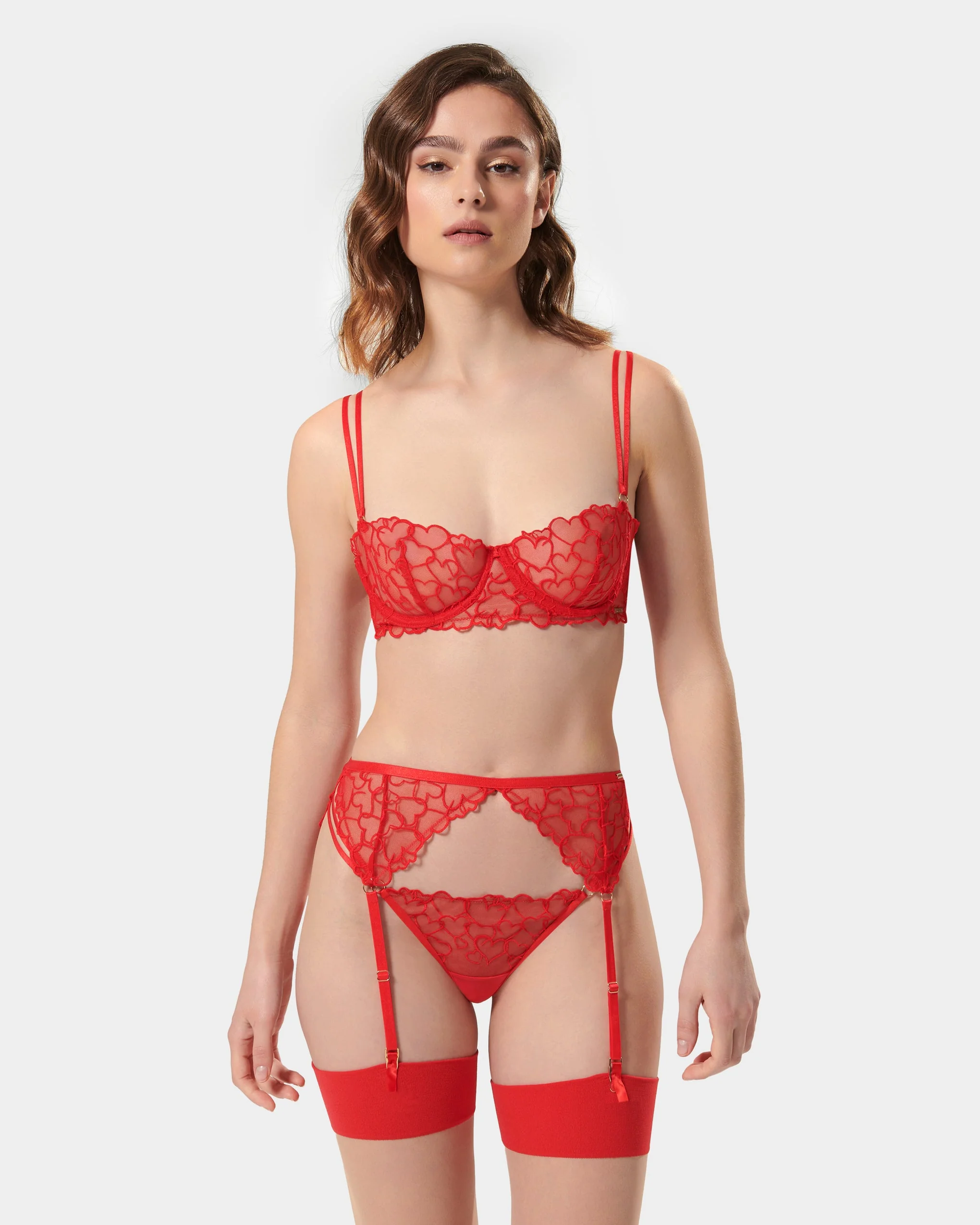 Valentina Suspender Red - Image 2