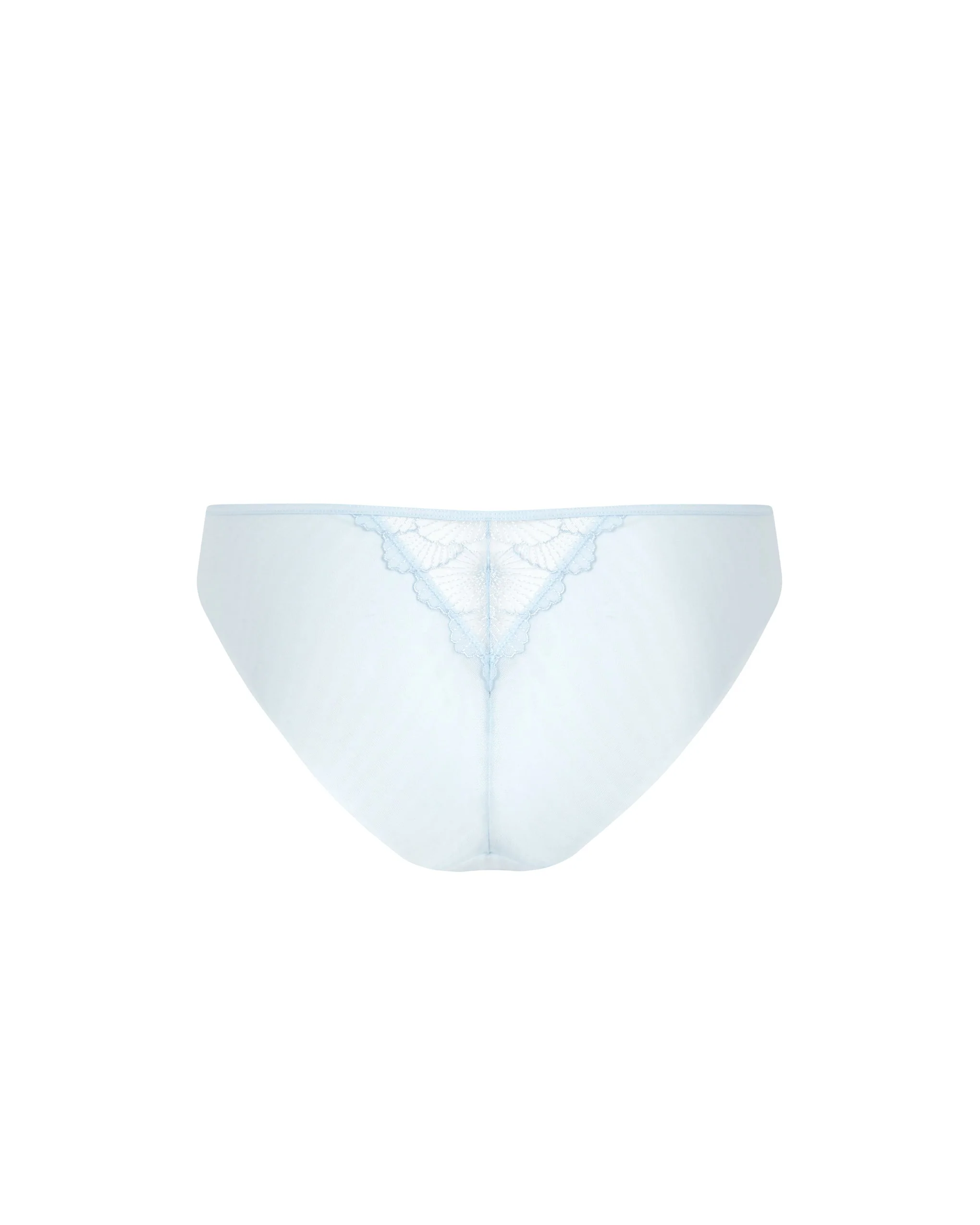 Vermont Embroidered Sheer Brief Ice Water Blue - Image 6